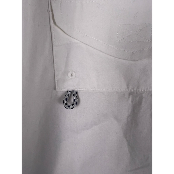 Columbia PFG Bonehead Shirt Men’s Medium White Dorado Days Mahi Fishing - Picture 5 of 7